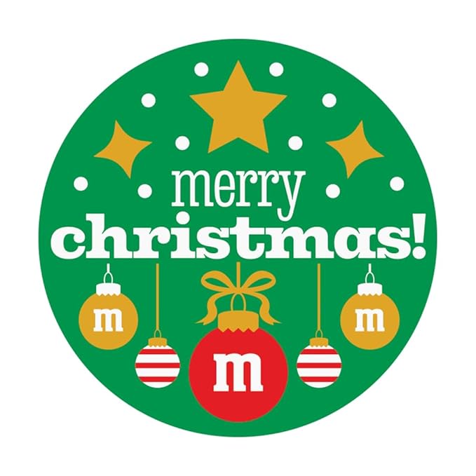 M&ampM’S Holiday Favor Tins Set of 24 Unique Holiday Favors filled with Pre-Designed M&ampM’S Holiday Candies for Holiday Parties and Stocking Stuffers