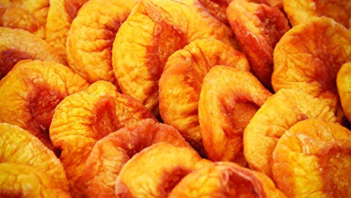 Dried Fancy Peaches – Naturally Sweet 2 lb Bulk Bag – Soft and Flavorful Snack