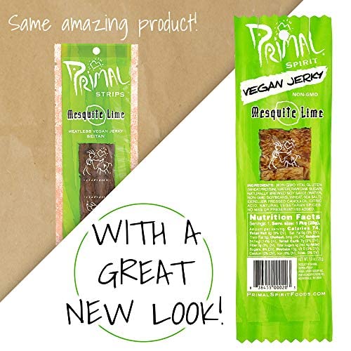 Mesquite Lime Meatless Vegan Jerky - 24 Pack