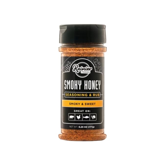 Ghost Pepper Smoky Honey Rub - Rainier Foods 6.25oz (2 Pack)