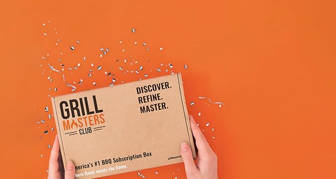 Grill Masters Club Best of The West BBQ BBQ Box | Premium BBQ Spices Sauces and Seasoning for the Ultimate Grill Master | Essential for Cooking Grilling and Smoking | Perfect Grill Gift for Men &am
