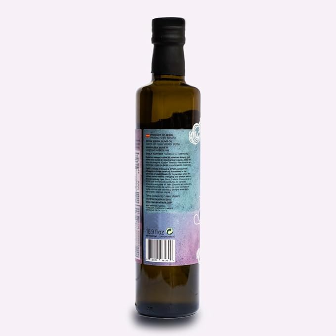 Tierra Callada Arbequina - Premium Spanish Extra Virgin Olive Oil - 16.9 fl oz