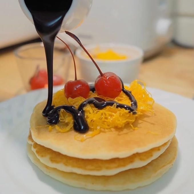 เชฟจ๋า Vanilla Flavored Pancake and Waffle Mix Easy Just-Add-Water Baking Base Premium Pastry Flour Blend for Breakfast and Dessert Snacks (500g)