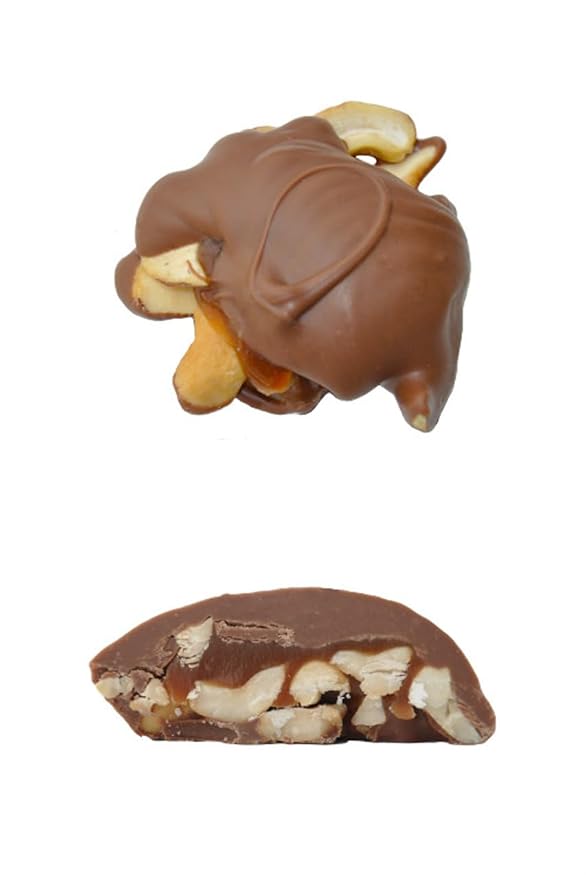 Mrs. Cavanaugh's Caramel Cashew Trinidad 28oz Mixed Chocolate (50% Milk 50% White)
