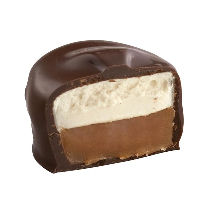 See's Candies 1lb Dark Scotchmallow Lavender Wrap