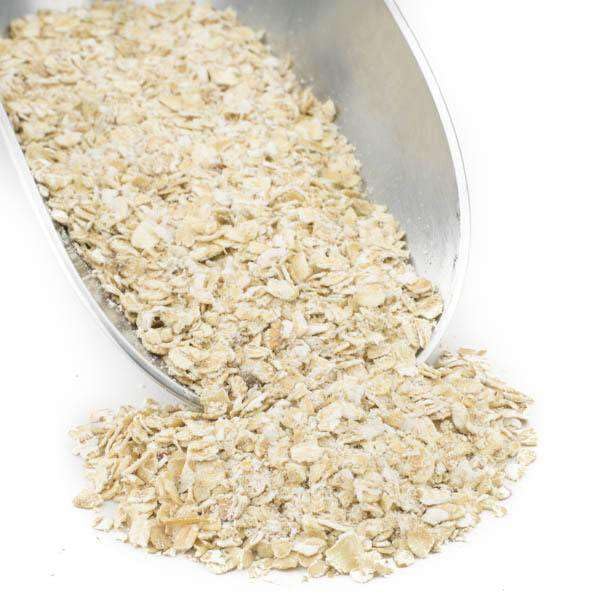 Quick Rolled Oats Organic Bulk Oatmeal Breakfast Food Non-Gmo High Fiber (50 Pounds)