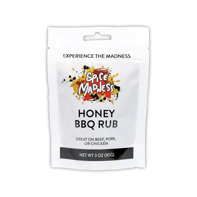 Spice Madness Seasoning Pouches 3oz (2 Pack Honey BBQ)