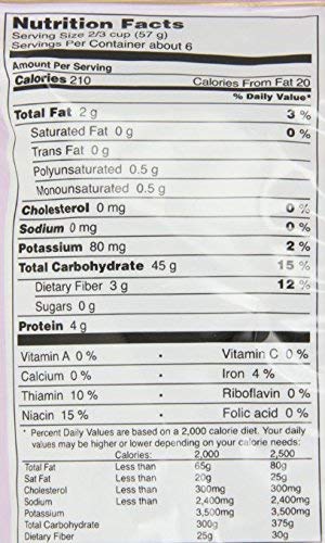Tinkyada Organic Gluten-Free Brown Rice Pasta 3 Shape Variety Bundle: (2) Elbow Pasta (2) Spirals Pasta and (2) Penne Pasta 12 Ounce Ea.
