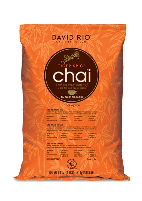David Rio Tiger Spice Chai Two 4 Lb. Bags