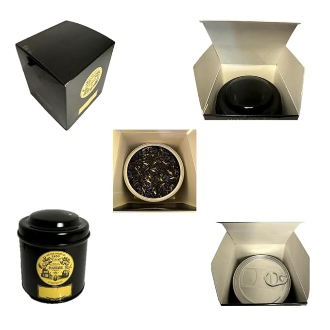 Mariage Freres Earl Grey French Blue Black Tea 100g 3.5oz Loose Tea (1 Pack)