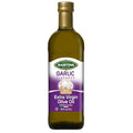 Mantova Garlic Extra Virgin Olive Oil (EVOO) - Cold-Pressed Premium Quality Imported from Italy - Perfect for Topping Salads Vegetables Pasta Salad Dipping Italian Bread or Pan-Frying (Pack of 1
