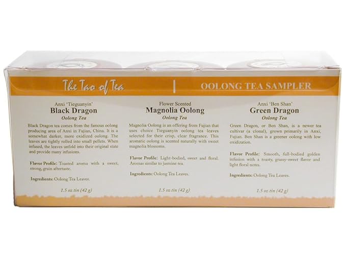 The Tao of Tea Oolong Tea Sampler 3-Count Box