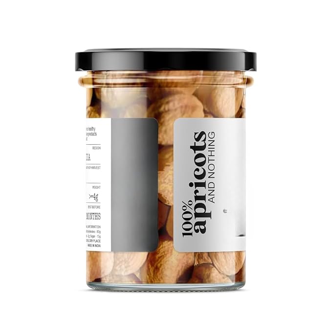 Generic RawFruit by Premium&amp Popular Dry hubani humani Apricot (Type: Dried Apricot Indian) PET Jar (Air Tight Jar Freshly Harvested No Adultration - 250 gm