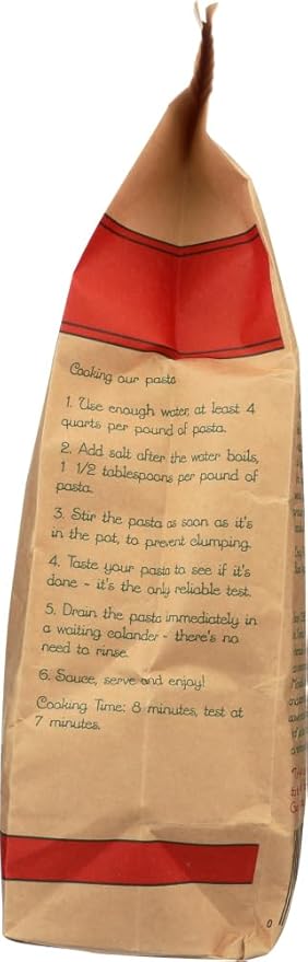 Montebello Organic Penne Rigate Pasta 1 Lb (Pack of 20) - Pack Of 20
