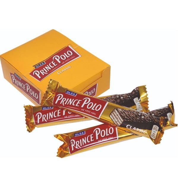 PRINCE POLO DARK CHOCOLATE COVERED WAFER CLASSIC 17.5g (PACK OF 56 BARS )