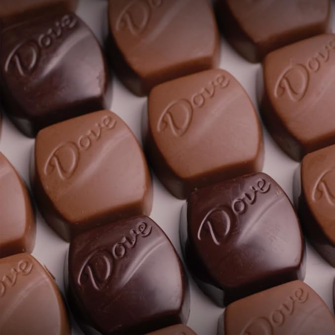 Easter ASSORTIT X Dove Collab All Chocolate Candy Variety Sampler Milk Dark And Caramel Individually Wrapped 1 Lbs (16-Oz) American Classic 3 Flavor Mix