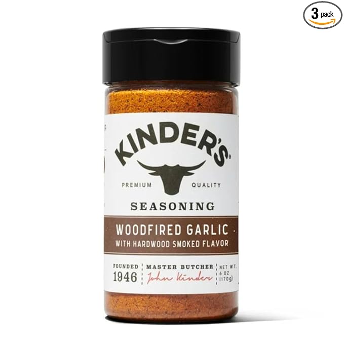 Generic Kinders Woodfired Garlic Seasoning 6oz (3)