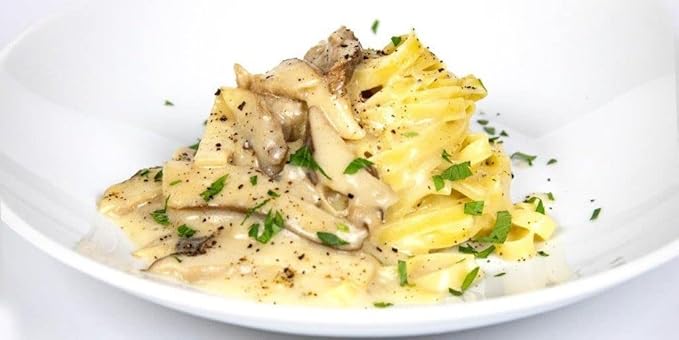 Fettuccine with Truffle (Pack of 4) - Italian Truffle Pasta From the Region of Di Campofilone- Imported Italian Gourmet Egg Pasta- 8.8 ounces / 250 grams