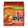 Korean Instant Noodles Kimchi Stew Flavor Noodle Soup Ramen with Real Kimchi 4.2 Ounce (Pack of 4)