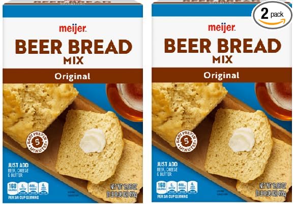 Beer Bread Mix Original (2 Boxes 16.6 oz. each)
