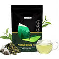 Organic Whole Leaf Oolong Tea Bags | Calming &amp Relaxing Tea for Daily Stress Relief Cortisol Balance &amp Digestive Ease | 20 Bags of Premium Loose Leaf Style Tea | Vegan Non-GMO | Perfect for
