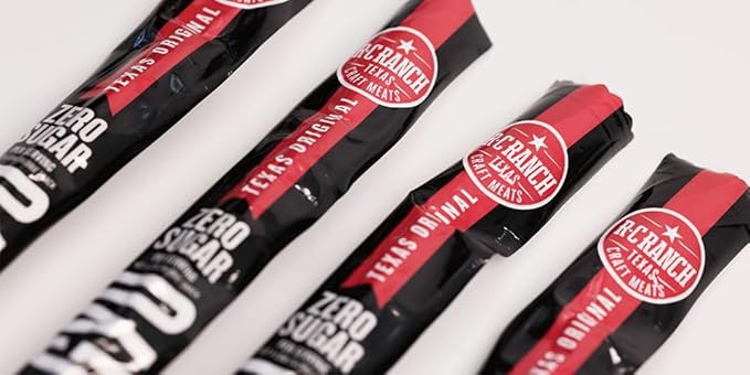 R-C Ranch - Wagyu Premium Beef Stick - 24ct/1oz - Texas Original - Zero Sugar - Individually Wrapped - Not Your Average Meat Stick