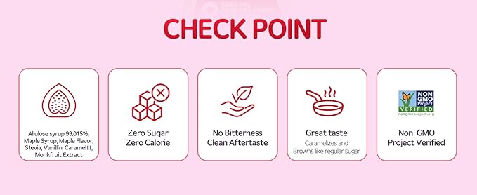 ALTist Allulose Syrup Sweetener – Zero Calorie Liquid Sugar Alternative Keto Vegan Non-GMO Plant-Based | 1:1 Sugar Replacement No Net Carbs Zero Fat 17.7 fl oz x 2 Bottle - Maple