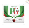 PG Tips Black Tea Bags 80-Count Boxes (Pack of 4)
