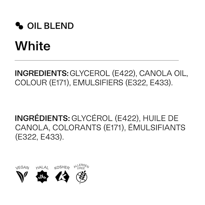 Colour Mill Oil-Based Food Coloring 100 Milliliters (White)