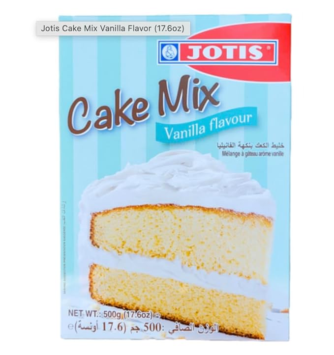 Jotis Cake Mix Vanilla Flavor 17.6oz (500g) Greek
