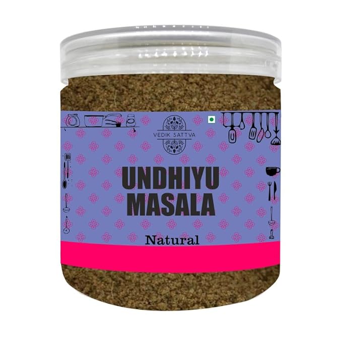 Vedik Sattva Natural Undhiyu Masala 8.82 OZ / 250 GM | Pack Of 1 Box