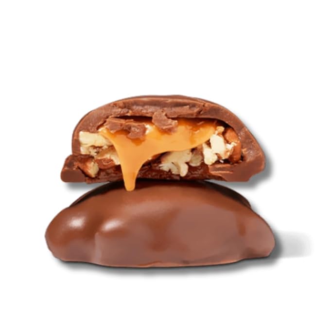 DeMet's Turtles Bites - Original Pecan - Individually Wrapped Candies - 0.58 oz. Pieces - One 25.5 oz. Box