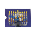 M&ampM’S WORLD Hanukkah Milk Chocolate Candy - 1 lb Hanukkah Chocolate Candies Gift Box Great Holiday Gift Blue Gold &amp White