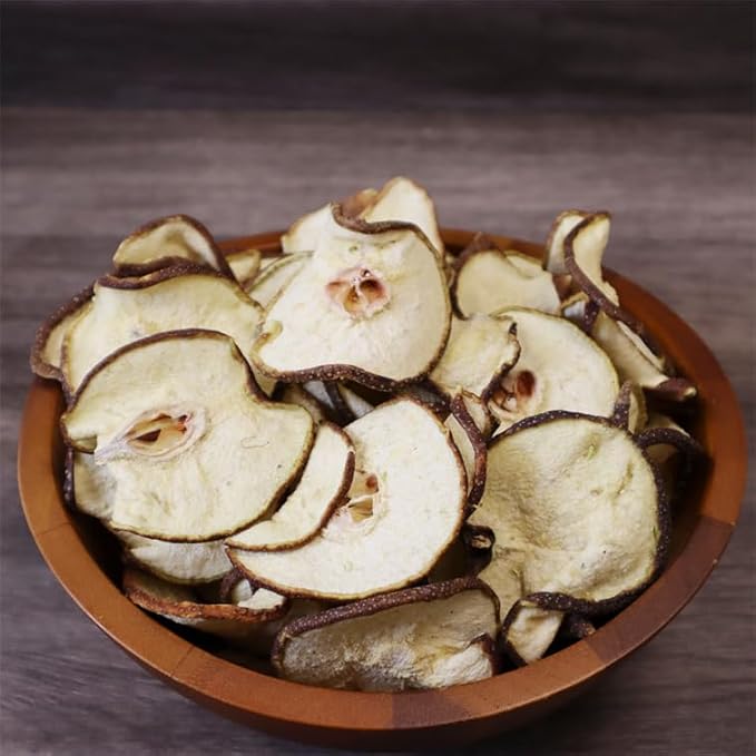 Royal Seafood USA Natural Sun Dried pear slices 450g -100% natural No sugar added Non-sulfurfor soupTea 特级无熏硫 雪梨干片 清香纯天然 清热润燥止咳