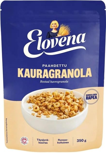 Elovena roaste oat Granola 1 Pack of 350g SÖPÖSÖPÖ pack (SOPOSOPO)