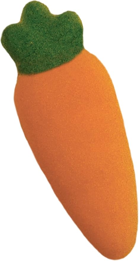 Lucks Dec-Ons Decorations Molded Sugar/Cup-Cake Topper Medium Carrot 1.25 Inch 231 Count