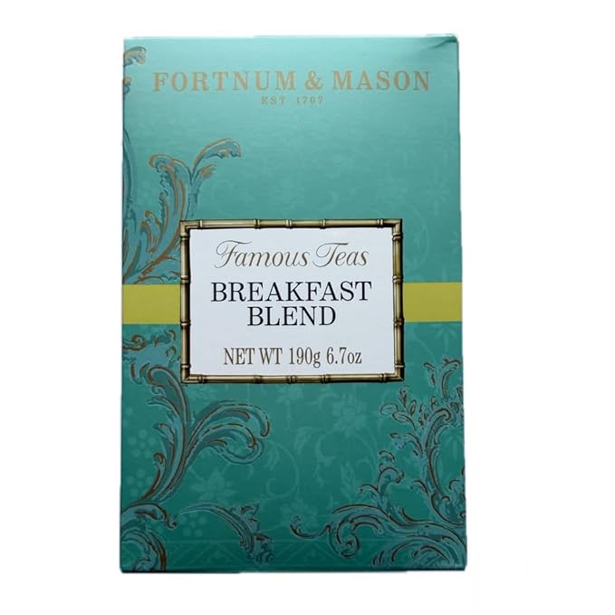 Fortnum and Mason Breakfast Blend 190g 6.7oz Loose Tea Box Carton (1 Pack)