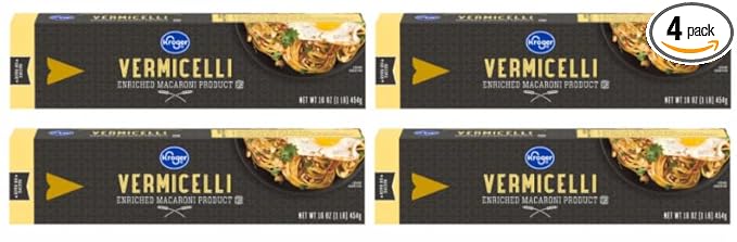 Generic Pack Of 4 Vermicelli Pasta 16 oz.