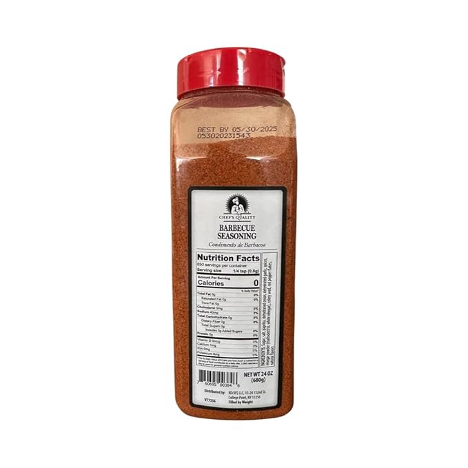 Chefs Quality Barbeque Seasoning 24 Oz.
