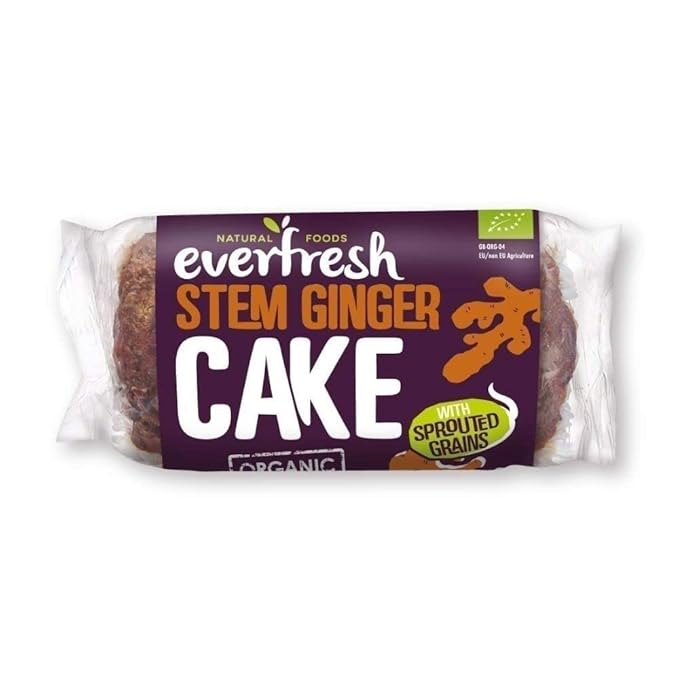 Everfresh Organic Sprouted Ginger Cake 350 g'