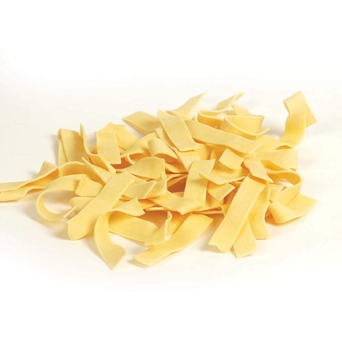 Lehman's Homemade Egg Noodles All Natural USA Made Amish Pasta Case of Four Big 40 oz Bags Wide .5 Inch Width