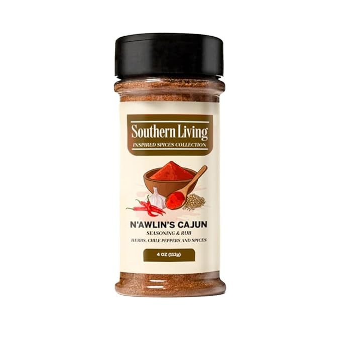 Southern Living Seasonings &amp Rubs 4oz (3 Bottles N'awlins Cajun Rub)