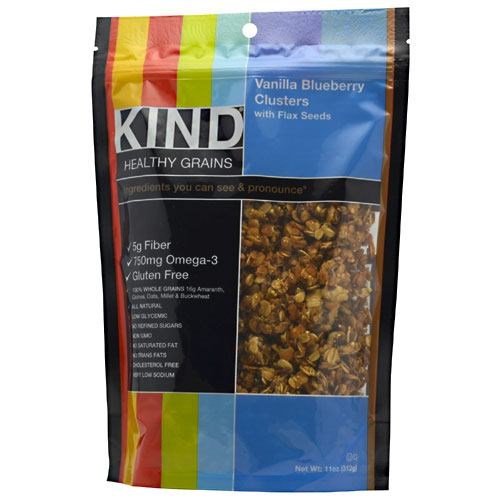 KIND Healthy Grains Clusters Healthy Grains Clusters - Vanilla Blueberry with Flax Seeds - 11 oz - 2 pk