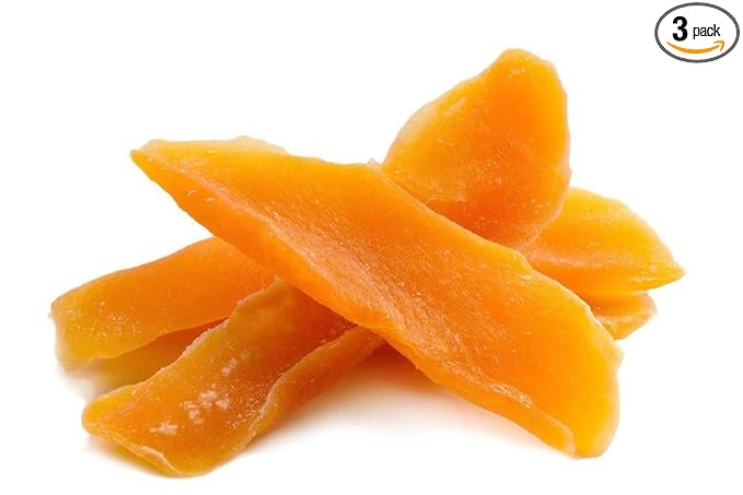 Low Sugar Dried Mango 3lb Bags — Individual Bags