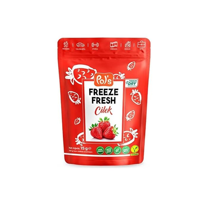 Freeze Dried Strawberries 15 Grams