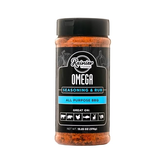 Omega All-Purpose Rub - Rainier Foods 13.25oz (6 Pack)