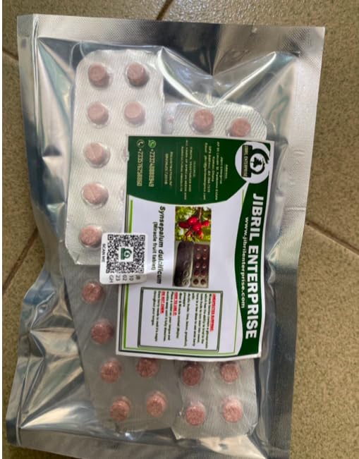 Synsepalum dulcificum(Miracle Fruit Tablet) 1 blister(10 candy count) 100% natural and organic (20)