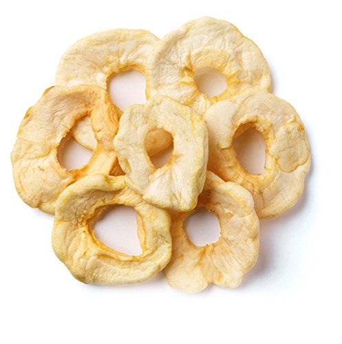Fancy Dried Fruits- Dried Fuji Apple Rings 3 lb by Green Bulk