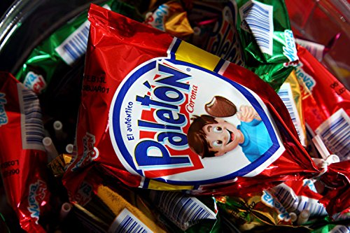 Authentic Sabores - Imported Mexican La Corona Huevitos Sabor Chocolate Confitados 500g With 1ct. La Corona Marshmallows Chocolate Covered Lollipop Paletón