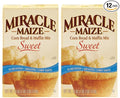 Miracle Maize Corn Bread &amp Muffin Mix Sweet 18 oz (Pack of 12)